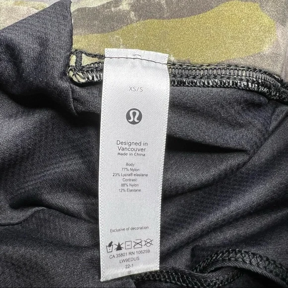 Lululemon Wunder Train Hat NWT Size XS/S *Brand New Never Worn* Green Camo - Picture 9 of 16